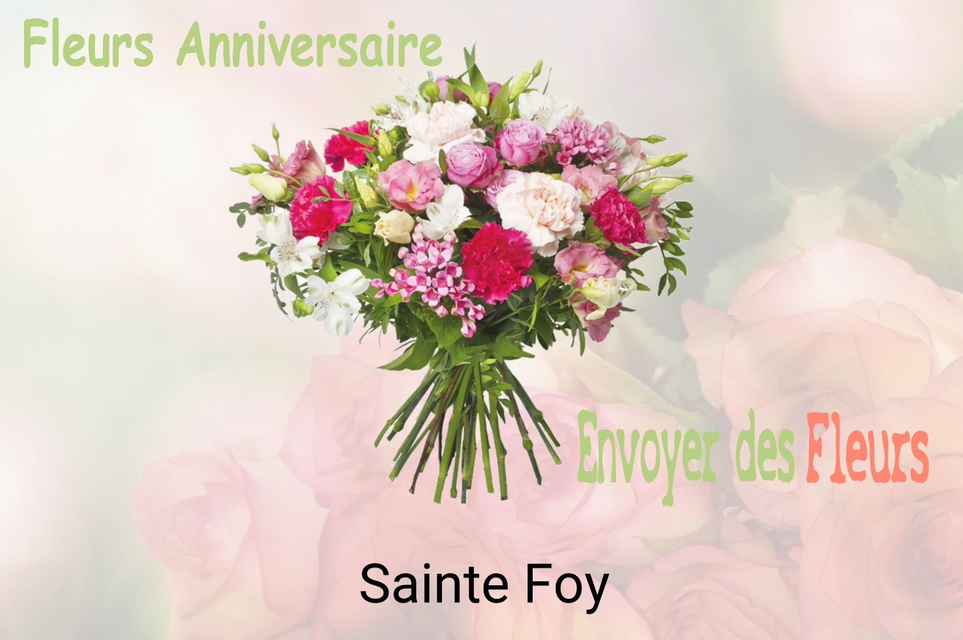 Bouquet de fleurs d’anniversaire livré à Sainte-Foy