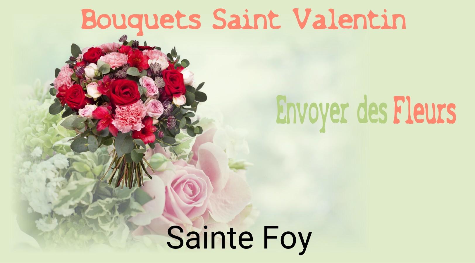 Roses de Saint-Valentin livrées à Sainte-Foy